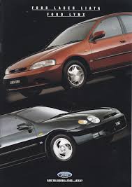 ford laser liata lynx 12 page brochure australia 10 1994 車