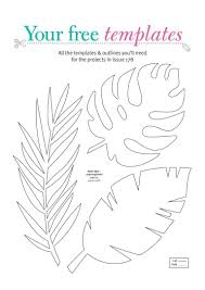 Well, one of the lessons that we can learn about oak leaf is whether the oak leaf is edible or not. Free Tropical Garland Castle Gift Bag And Pop Up Card Templates Leaf Template Papercraft Templates Leaves Template Free Printable