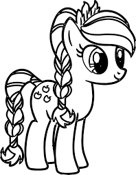 You like it, don't you? Apple Bloom Coloring Pages Coloring Home