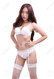White panties asian