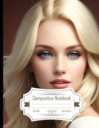 Composition Notebook College Ruled: Real Looking Blonde Woman, Ideal for  Writing, Size 8.5x11 Inches, 120 Pages : Hansen, Dora: Amazon.co.uk: Books
