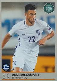 Изучайте релизы samaris на discogs. Andreas Samaris Greece Road To 2018 Fifa World Cup Russia Sticker 122