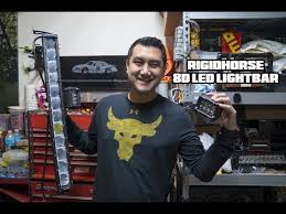 Rigidhorse 8d 32 Dual Mode Led Light Bar Review Youtube
