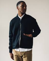 Arpenteur Roscoff Wool Jacket Navy On Garmentory Jackets Wool Jacket Rains Long Jacket