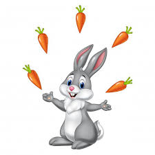 Tom jerry teny gasy (en langue gascaroise). Lapin De Dessin Anime Jonglant Avec Les Carottes Dessin Dessin Anime Anime