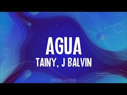 La película saldría en mayo de este año pero sufrió los mismos estragos que todos los letra: Tainy J Balvin Agua Letra Lyrics