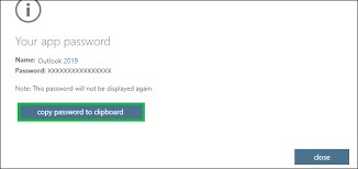 A new app password is generated and appears on your screen. Create An App Password For Microsoft Office 365 Account Mfa