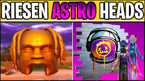 Preview 3d models, audio and showcases for fortnite: Fortnite Springe Auf Grosse Astro Kopfe Fortnite Travis Scott Herausforderung King Dege Youtube