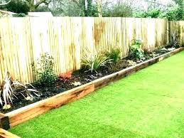 Grass Border Ideas Wooden Flower Bed Borders Landscape Border Ideas Cheap Garden Wood Wooden Garden Edging Backyard Landscaping Designs Backyard Garden Design