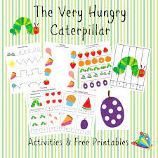 There is lots of learning for preschoolers and for older siblings to join in on the fun too. The Very Hungry Caterpillar Printable 96 Total Pages