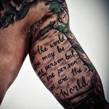 Tattoos can be inked on either the top or the underside of the wrist or can wrap all the way around the arm. 125 Best Arm Tattoos For Men Cool Ideas Designs 2021 Guide Arm Tattoos For Guys Inner Bicep Tattoo Bicep Tattoo Men