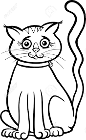 Here you can explore hq cat transparent illustrations, icons and clipart with filter setting like size, type, color etc. Black And White Cartoon Illustration Von Cute Weibliche Katze Oder Kitten Fur Malbuch Lizenzfrei Nutzbare Vektorgrafiken Clip Arts Illustrationen Image 18032304