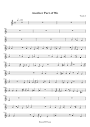 Another Part of Me Sheet Music - Another Part of Me Score ...