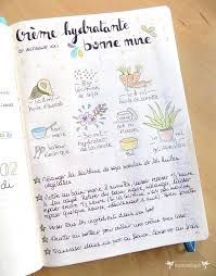 Bullet Journal Recette Cosmetiques Bullet Journal Recette Idees De Journal Bullet Journal