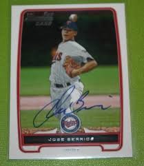 The first player born in puerto rico who played in mlb was hiram bithorn, who debuted as a pitcher with the chicago cubs on april 15, 1942. 2012 Bowman Jose Berrios Rookie In Person Autograph Pop Culture Archives Premium Collectibles Auction April 2019 K Bid