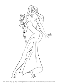 Http Www Drawingtutorials101 Com How To Draw Jessica Rabbit Jessica Rabbit Jessica Rabbit Tattoo Jessica Rabbit Cartoon