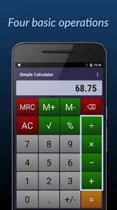 Download calculator will instantly display the result on screen as you type, allowing you to very quickly obtain the answer you require. Simple Calculator For Android Apk Download