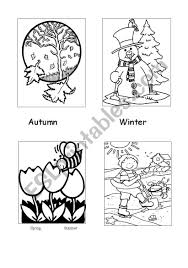 Printable seasons flashcards that are easy to understand for kids. 294804 1 Seasons Colouring Sheet Seasons Colouring Sheet Esl Worksheet By Millmo Fantastic Coloring Pages Picture Ideas Printable The For Kids Slavyanka