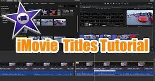 Imovie Tutorial Titles And Subtitles Tutorial Youtube Tutorial Subtitled Title