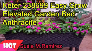 Home » garden & outdoors » keter easy grow elevated bed. Keter 238699 Easy Grow Elevated Garden Bed Anthracite 2021 Youtube