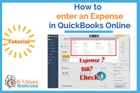 Go to accounting menu at the left. How To Enter Expenses In Quickbooks Online 5 Minute Bookkeeping