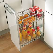 Rangement coulissant epices et bouteilles pour meuble l.15 cm. Range Bouteilles Coulissant