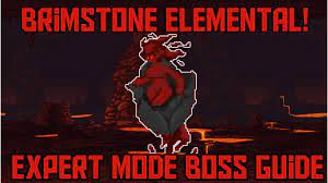 How to Beat the Brimstone Elemental In Terraria! -Expert Mode Calamity Mod  Boss Guides! - YouTube