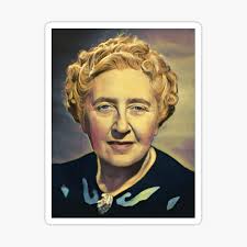 Agatha Christie Stickers for Sale