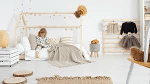 Adorable kids bed will make transitioning from a nursery crib to a toddler bed smoothly. How To Encourage Independence With A Montessori Bedroom Twin Pickle