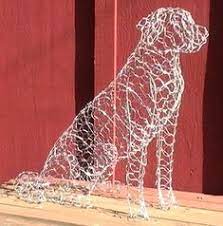Crafted of wire, plastic, and fabric 16 Dog Topiary Ideas Topiary Topiary Garden Garden Art