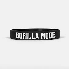Gorilla Mode Motivational Wristband Sleefs