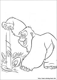 Tarzan free printable coloring pages for girls and boys. Free Disney Tarzan Printables Coloring Pages And Activities Skgaleana