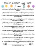 There's an example of my alphabet scavenger hunt to show you what i'm talking about below. Easter Egg Hunt Clues Worksheets Teaching Resources Tpt