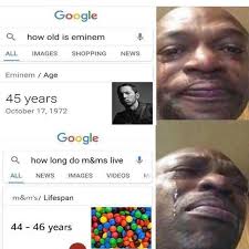 Eminem How Old Is Google Searches Really Funny Memes How Old Is Eminem Stupid Funny Memes