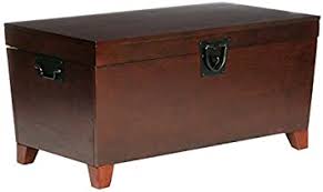 Buy trunk storage coffee tables online! Amazon Com Sei Furniture Pyramid Storage Trunk Coffee Table Espresso Furniture Decor