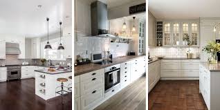 Idée cuisine, un modèle de plan pour l'aménagement de votre cuisine et pour tous les travaux de rénovation qui l'accompagne. Cuisine Blanche Et Bois 25 Idees Deco Pour S Inspirer