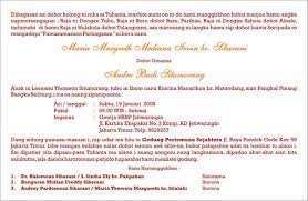 Yang pertama undangan pernikahan yang bertemakan floral dengan warna pink yang cukup anggun dan elegan bisa kalian jadikan pilihan undangan di momen bahagiamu. 92 Contoh Undangan Pernikahan Batak Word Gratis Terbaru Contoh Undangan