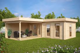 Eck Gartenhaus Hansa Deluxe A Mit Grosser Terrasse 22m2 70mm 3x7 Eckgartenhaus Gartenhaus Gartenhaus Mit Terrasse