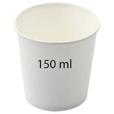 How many cups equal 150 milliliter? 150 Ml Paper Cup For Event Rs 0 45 Piece Yashaswi Enterprises Id 21156218955