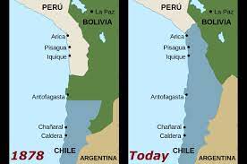Relations soured even more after bolivia lost its coast to chile during the war of the pacific and. Gio Ve On Twitter The Old Border Between Chile And Bolivia Before The War Of The Pacific 1879 1884 Which Changed Everything And Left Bolivia Much Smaller And Without A Coast