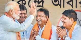 Bjp leader mukul roy on saturday appeared before the cbi probe team to face questioning in connection with narada tapes scandal, agency sources said. Bengal Another Bjp Leader Strikes Discordant Note After Mukul Roy The New Indian Express