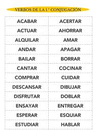 Juego Para Lengua Verbos Y Tiempos Verbales Mas De 130 Tarjetas Tiempos Verbales Verbal Verbos