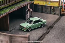 Image result for Apple Green 1958 Datsun