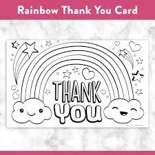 Free printable thank you cards: Printable Coloring Thank You Cards Faber Castell Usa