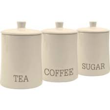 Set of 3 frosted glass tea coffee sugar. Sugar Tea Coffee Jars Argos Online
