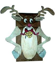 How does this resource excite and engage children's learning? Reindeer Paper Bag Puppet