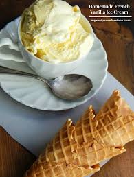 Homemade French Vanilla Ice Cream My Recipe Confessions Ice Cream Maker Recipes Cream Recipes Lemon Ice Cream