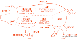 pork cut diagram clipart images gallery for free download