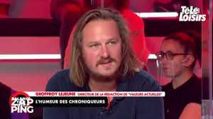 Le directeur de publication de l'hebdomadaire valeurs actuelles, yves de kerdrel, a indiqué refuser le «déni de réalité» pour justifier son dossier publié dans le journal intitulé «roms l'overdose» après sa. Geoffroy Lejeune Valeurs Actuelles Vire De Lci Il Reagit Dans Balance Ton Post Cela M Attriste Video