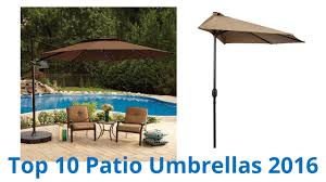 During the day, its canopy provides shade and helps block out harmful uv rays. 10 Best Patio Umbrellas 2016 Youtube